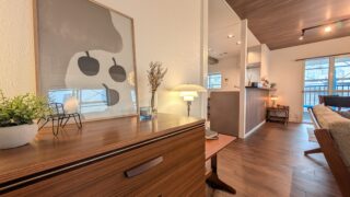 北欧家具とマッチするナチュラルインテリアマンション